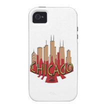 Chicago Skyline newwave hot Case-Mate iPhone 4 Cover