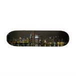 Chicago skyline under your feet skate deck