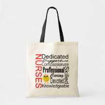 Chick Humour - Nurses Recognition Collage Bag