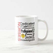 Chick Humour - Nurses Recognition Collage Mug