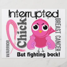 Chick Interrupted 3 Breast Cancer Flyer