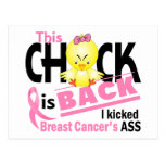 Chick Is Back Breast Cancer Post Card