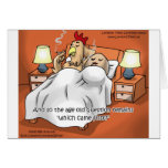 Chicken Or Egg Came 1st? Funny Gifts & Tees Card