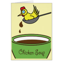 Chicken Soup Get Well Card