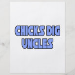 Chicks Dig Uncles Flyer