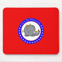chicks for republicans mousepad