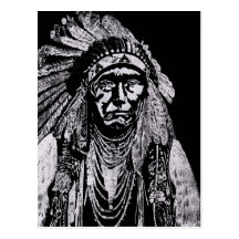 Chief Nez Perce Post Card