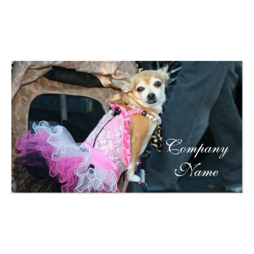 Chihuahua business cards