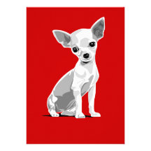 Chihuahua invitation