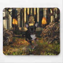 Chihuahua Kawaii Scene 1 Mouse Mat