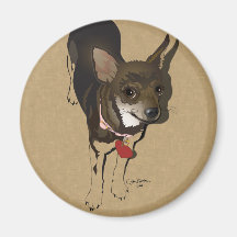 Chihuahua Love! Refrigerator Magnets