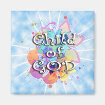 Child of God, Pastel Refrigerator Magnets