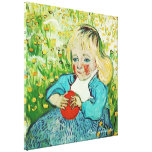 Child with Orange, 1890. Vincent van Gogh canvas prints