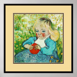 Child with Orange, 1890. Vincent van Gogh posters