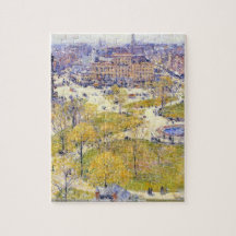 Childe Hassam - Union Square in Spring puzzle