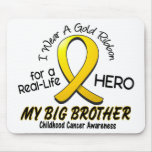 Childhood Cancer I Wear Gold Ribbon For My Brother Mousepad