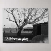 Children at play print