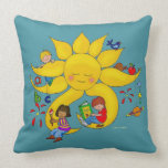 Children Matter, Teachers Care Throw Pillow