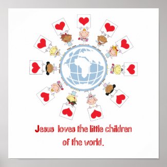 Christian Poster: Children of the World