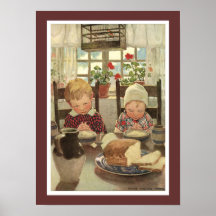 Children Saying Grace Print