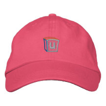 Childrens Block U Embroidered Hat
