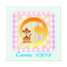 Child's Room print on canvas template Gallery Wrapped Canvas
