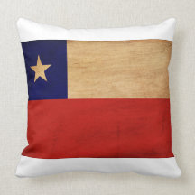 Chile Flag Pillow