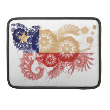 Chile Flag Sleeve For MacBook Pro
