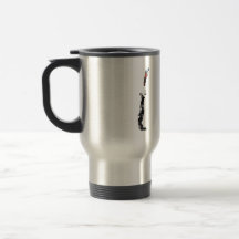 Chile Trendy Peace Sign with Chilean map Mug