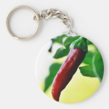 Chilli Chillies Peppers Keychains