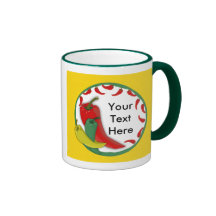 Chilli Pepper Group Circle Frame2 Mug