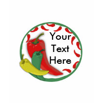 Chilli Pepper Group Circle Frame3