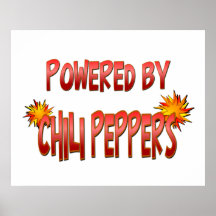 Chilli Pepper Power Poster
