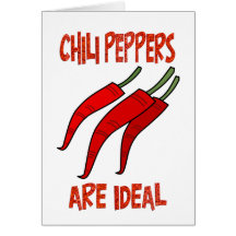 Chilli Peppers are Ideal Cards