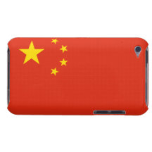 China; Chinese Flag Barely There iPod Case
