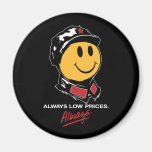 china walmart smiley face mao always low prices refrigerator magnets