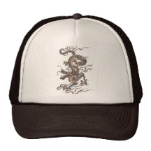 Chinese Dragon Trucker Hats