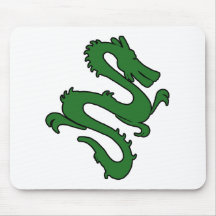 Chinese Enter The Dragon Kung Fu Symbol Mousemat