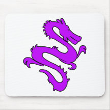 Chinese Enter The Dragon Kung Fu Symbol Mousepad