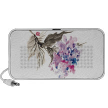 chinese flower template PC speakers