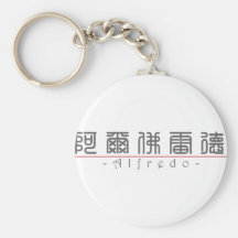 Chinese name for Alfredo 22482_0.pdf Keychain