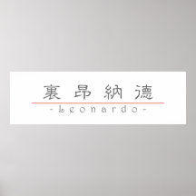 Chinese name for Leonardo 22148_2.pdf Poster