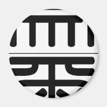 Chinese name for Ronald 20801_0.pdf Refrigerator Magnet