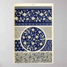 Chinese pattern poster