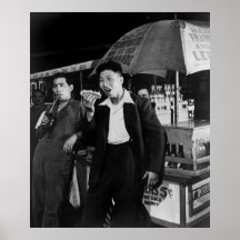 Chinese Seamen Eat Junk Food, 1942 Print