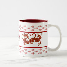 Chinese Year of the Dragon Coffee Mugs
