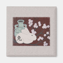Chinese Year of the Rabbit Magnet