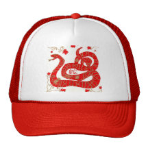 Chinese Year of the Snake Trucker Hats