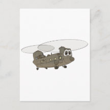 Chinook Helicopter Cartoon