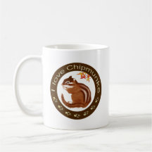 Chipmunk_ Circle_12 コーヒーマグ